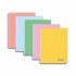 ALL SIZE  DİKİŞLİ PP.KAPAK ÇİZGİLİ DEFTER A4 40 SYF.