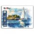 35X50 CM 300 g 12 Lİ ART SULU BOYA DEFTERİ