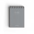 SPİRALLİ DİK PREMIUM SERT KAPAK A6 KARELİ MEMOBOOK