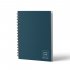 SPİRALLİ PREMIUM SERT KAPAK 17X24 CM KARELİ MEMOBOOK